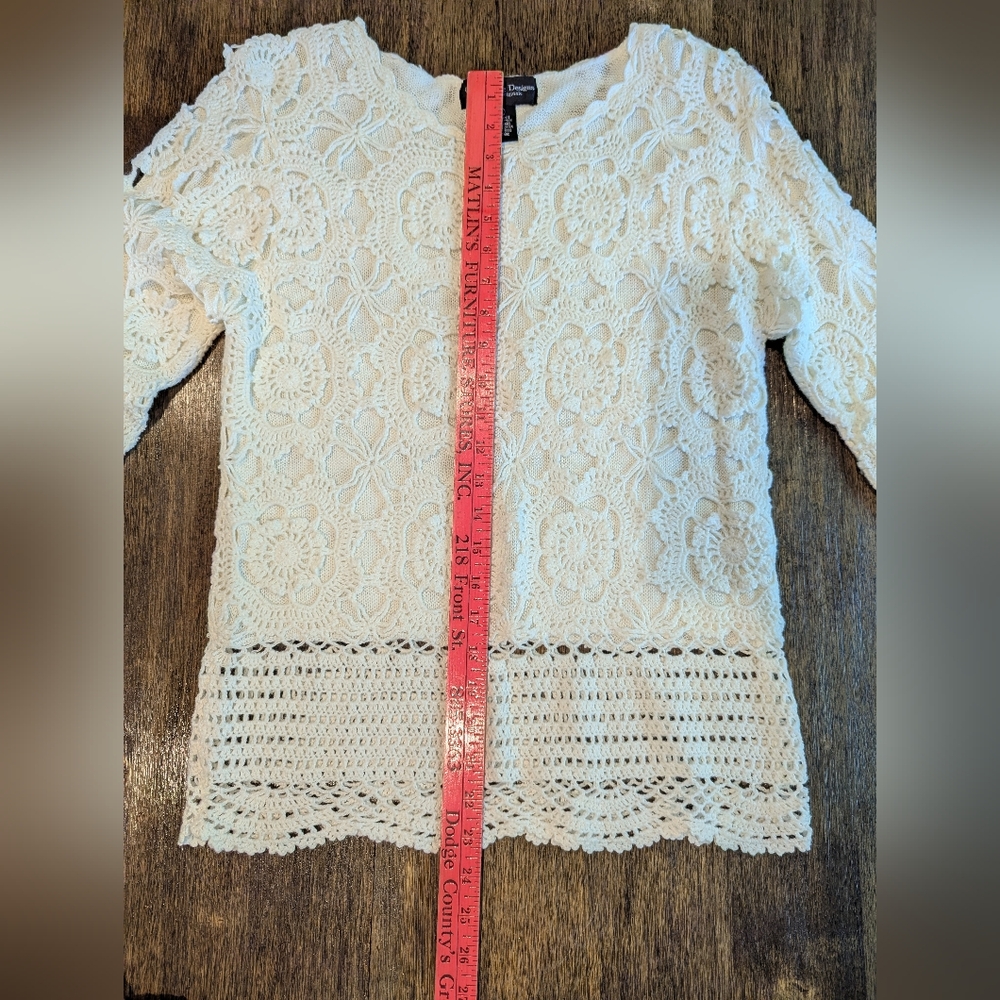 Celina Yang Crochet Women's Sweater‎ - Picture 6 of 7